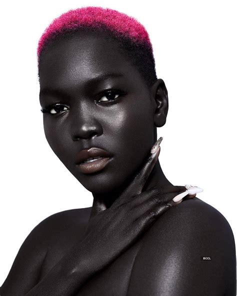 Sudanese Model Nyakim Gatwech Dubbed As ‘queen Of The Dark Becomes The Next Instagram Sensation
