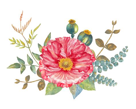 Épinglé par Ламия Мараяну sur мотивы art floral peinture fleurs aquarelle fleurs