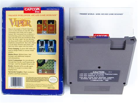 Code Name Viper Nintendo Nes Retromtl