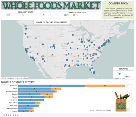 Interactive Map Whole Foods Stores Extra