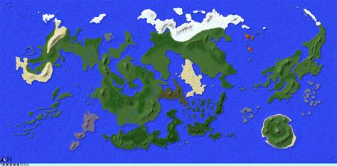 Minecraft Worldpainter Custom World By Itslorgarn On Deviantart