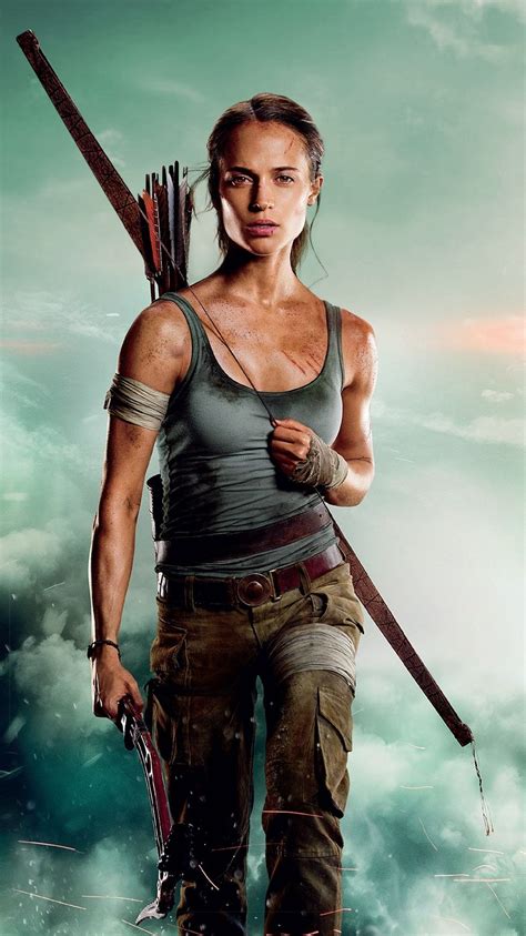 Tomb Raider 2018 Phone Wallpaper Geek Tomb Raider Alicia Vikander