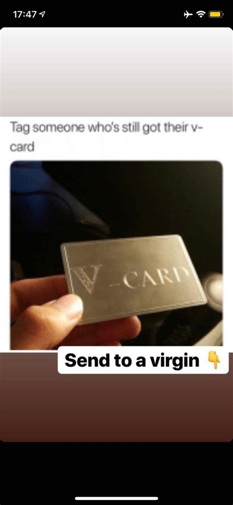 V Card Stainless Steel Metal Virginity Card In Se2 London For £999 For Sale Shpock