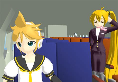 Mmd Neru X Len By Neruakita2011 On Deviantart