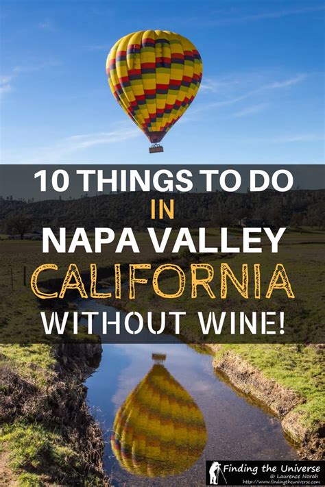 Non Alcoholic Napa 10 Things To Do In Napa Valley Without Wine Napa