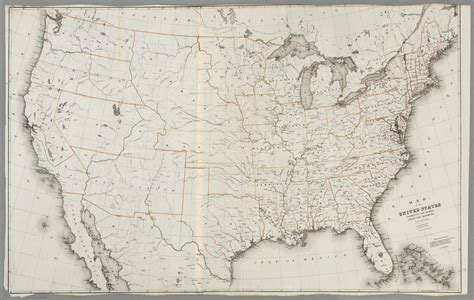 Map Of The United States 1854 David Rumsey Historical Map Collection