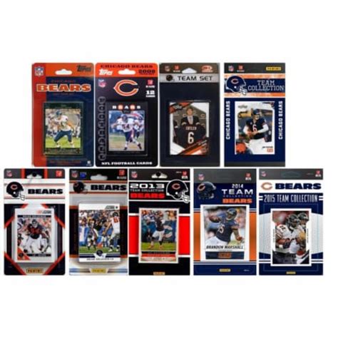 Candicollectables Bears915ts Nfl Chicago Bears 9 Different Licensed