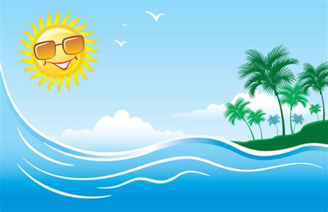 Download High Quality Clipart Sun Beach Transparent Png Images Art