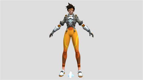 Overwatch 2 Tracer Download Free 3d Model By Fufufu Fluffybonfie