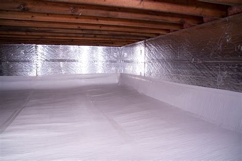 How to insulate a crawl space with a dirt floor. Dehumidification & Air Purification | Foundation Systems ...
