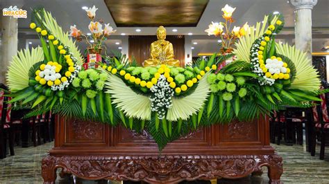 Top 50 Mẫu Cắm Hoa Cúc Bàn Thờ Phật đẹp Nhất