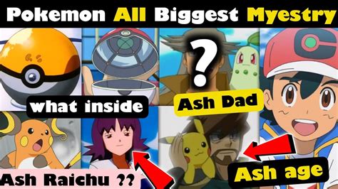 Ash Dadash Age Problem All Pokemon Biggest Mystery Solved Ash