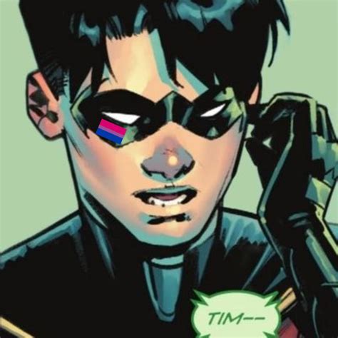 Lgbt Comics Otd On Twitter Todays Lgbt Comic Character Is Tim Drake He Is Bisexual Canon
