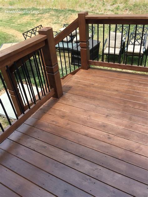 Browse our wood stain colors. Stained Deck | Deck, Deck design, Deck colors