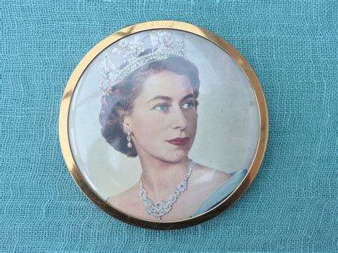 Vintage 1953 Hm Queen Elizabeth Ii Coronation Memorabilia Etsy