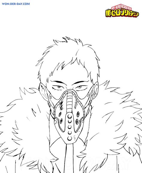 Anime Coloring Pages Mha Dabi Dabi Posters Redbubble Aesthetic