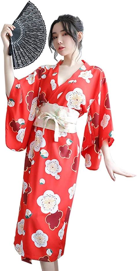 Sinmiuanime Women Lingerie Sexy Lingerie Japanese Retro Kimono Dress Cosplay