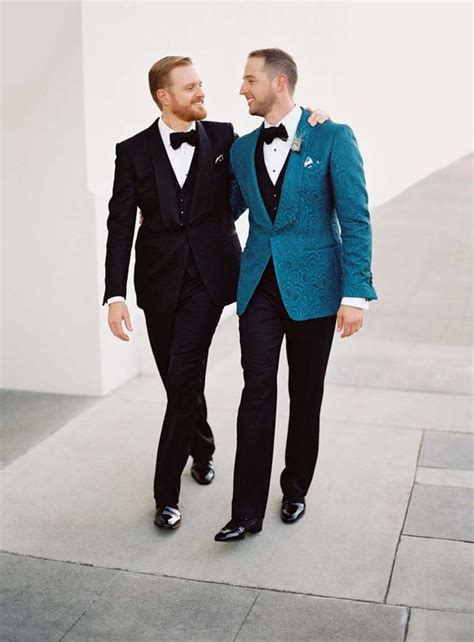44 Stylish Gay Groom Outfits That Inspire Weddingomania