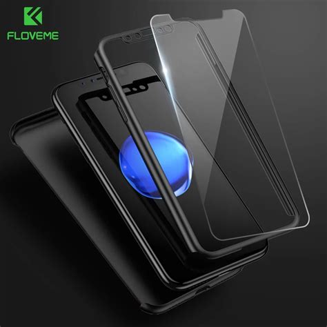 Floveme Full Coverage Phone Case For Iphone 7 8 Plus X Xs Max Xr 360