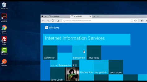 How To Install Iis Web Server In Windows 10 Youtube