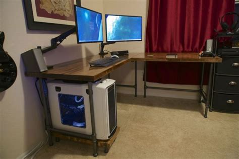 You'll also need to decide on what will be the dimensions of the glass top? 20 Top DIY Computer Desk Plans, That Really Work For Your ...
