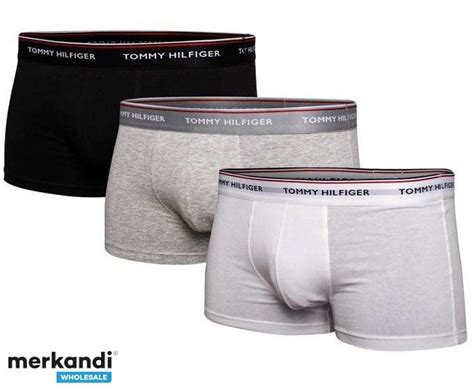 Tommy Hilfiger Premium Essentials Cotton Stretch Trunk 3 Pack 3 Colors