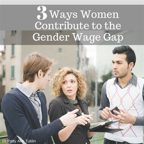 3 Ways Women Contribute To The Gender Wage Gap Huffpost Impact