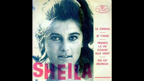 Prends La Vie Comme Elle Vient Sheila 1967 Youtube