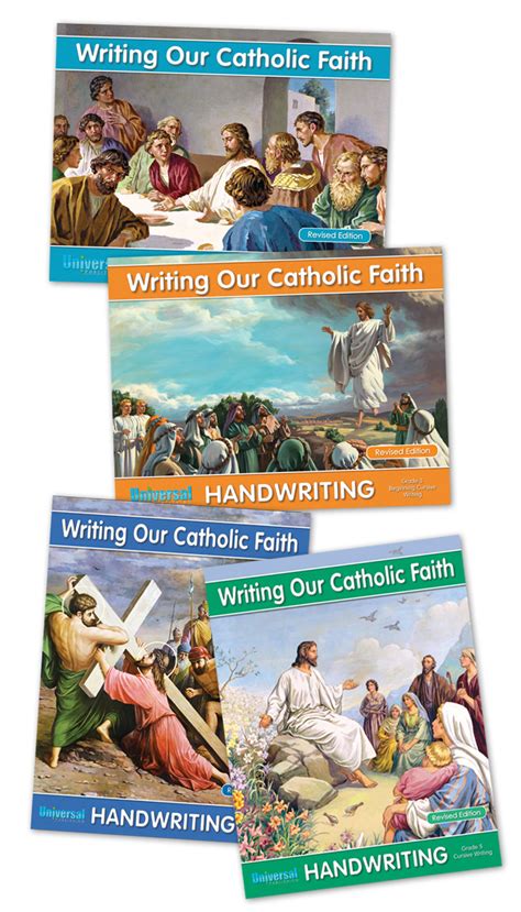 Writing Our Catholic Faith Learning Cursive Universal Publishing Blog