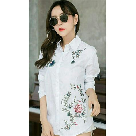 Selain stylish, cara ini ampuh tangkal hawa dingin akibat paparan ac seharian. PROMO LF Kemeja Blouse YuMe Lengan Panjang/ Blouse Kotak ...