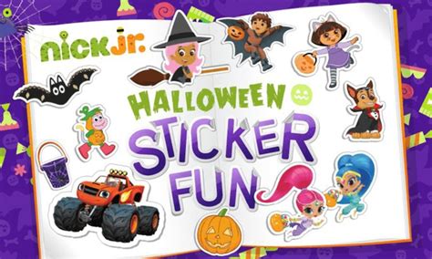 Nick Jr Halloween Sticker Fun Numuki