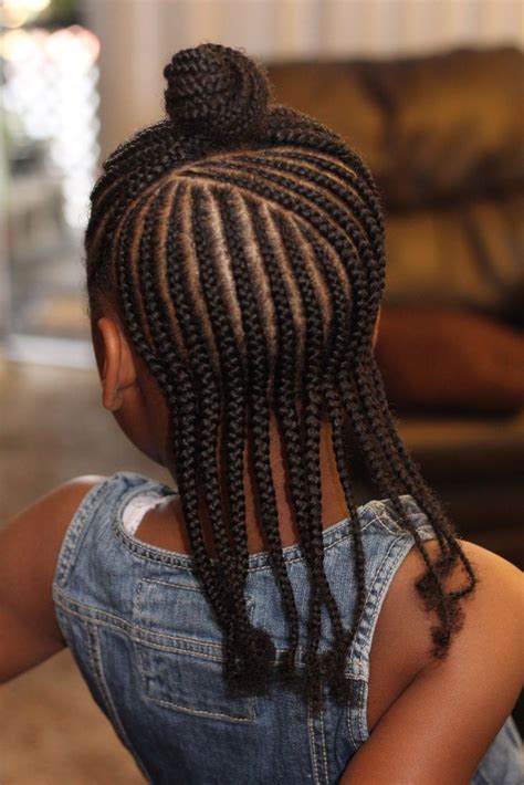 • braided ponytail hairstyles for kids/ponytail hairstyles for kids | cute. Image result for african american little girls cornrows in ...