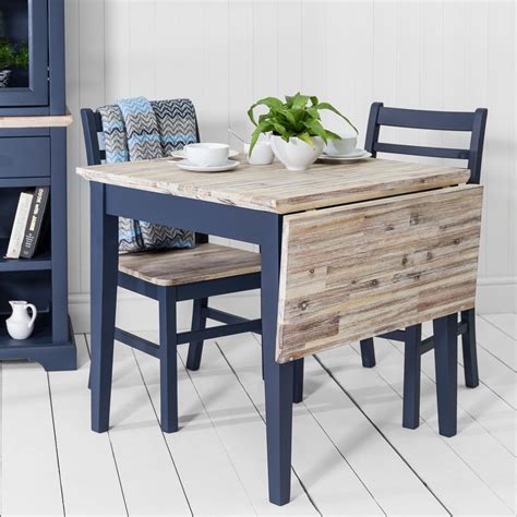 Florence Square Extended Tablenavy Blue Kitchen Tablequality