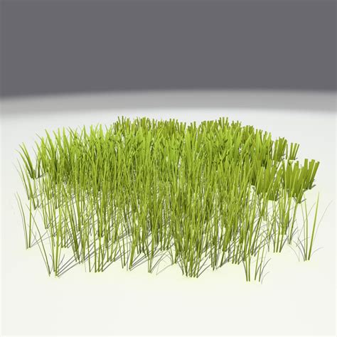 Grass Low Poly Free 3d Model 3ds Free3d