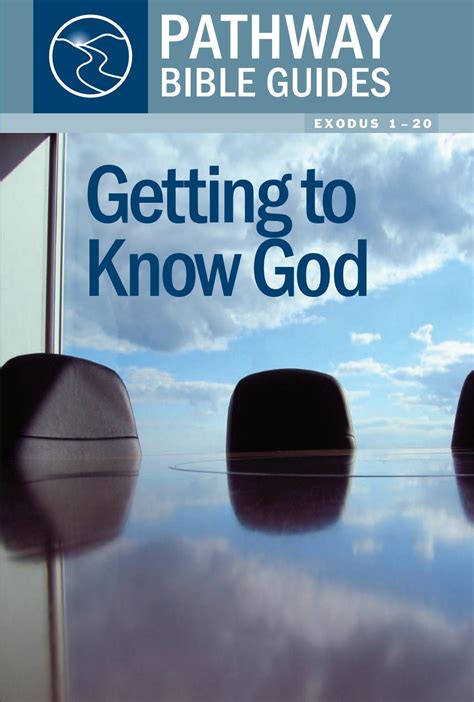 Look Inside Bgetting To Know God Exodus 1 20 By The Good Book