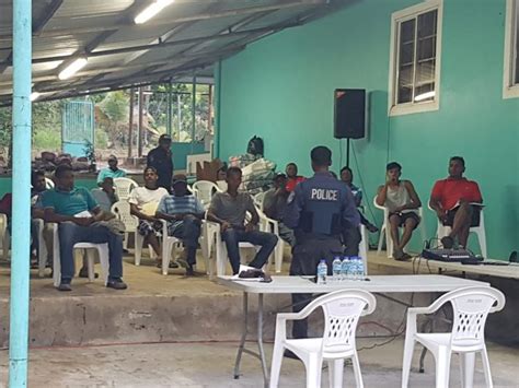 Praedial Larceny Squad Engages Agricultural Stakeholders At Community