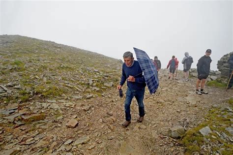 Over 4000 Climb Croagh Patrick For Reek Sunday Despite Wet Weather