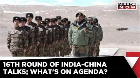 Four Point Consensus Reached At Latest India China Military Talks