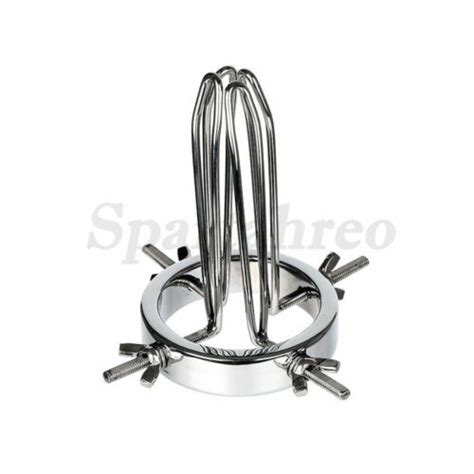Metal Open Anal Dilator Stretcher Large Butt Plug Spreader Peep Anal Vaginal Toy EBay