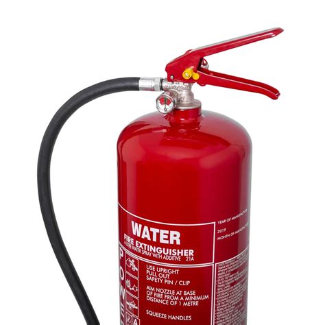 6ltr Water Additive Fire Extinguisher Thomas Glover Powerx