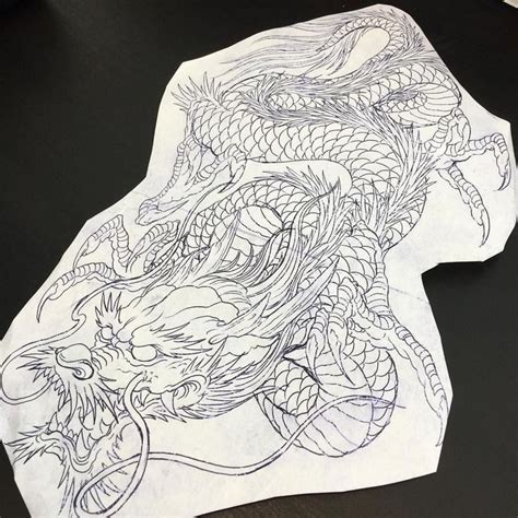 Derek Nghia Chung On Instagram Stencil For The Day Dragon In