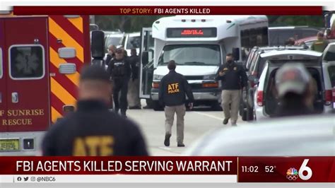 Fbi Shooting Agents Killed While Serving Warrant In Sunrise