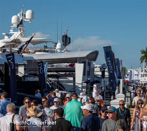 Fort Lauderdale International Boat Show Flibs Yachtcharterfleet