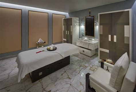 mandarin oriental doha hotel doha qatar spa treatment room single travoh