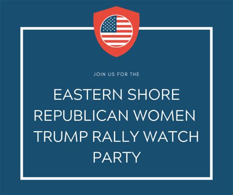 Eastern Shore Republican Women Trump Rally Watch Party Alabama