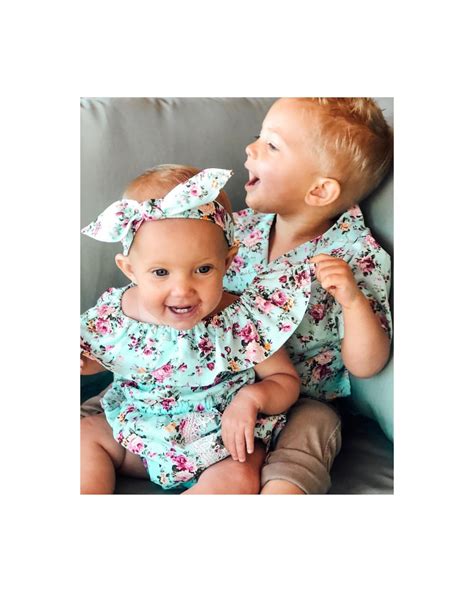 Brother Sister Matching Outfits Sibling Outfit Brother And Etsy
