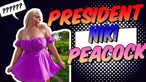 President Niki Peacock Curvy Tiktok Plus Size Model Body
