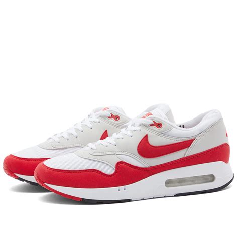 Nike Air Max 1 86 Og White And University Red End