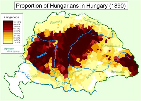 Hungarians In Hungary 1890 Demographics Of The Kingdom Of Hungary