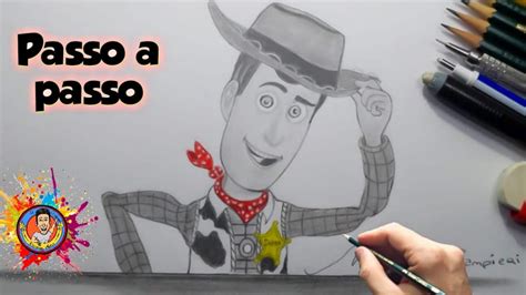 Como Desenhar O Woody Passo A Passo Toy Story Youtube